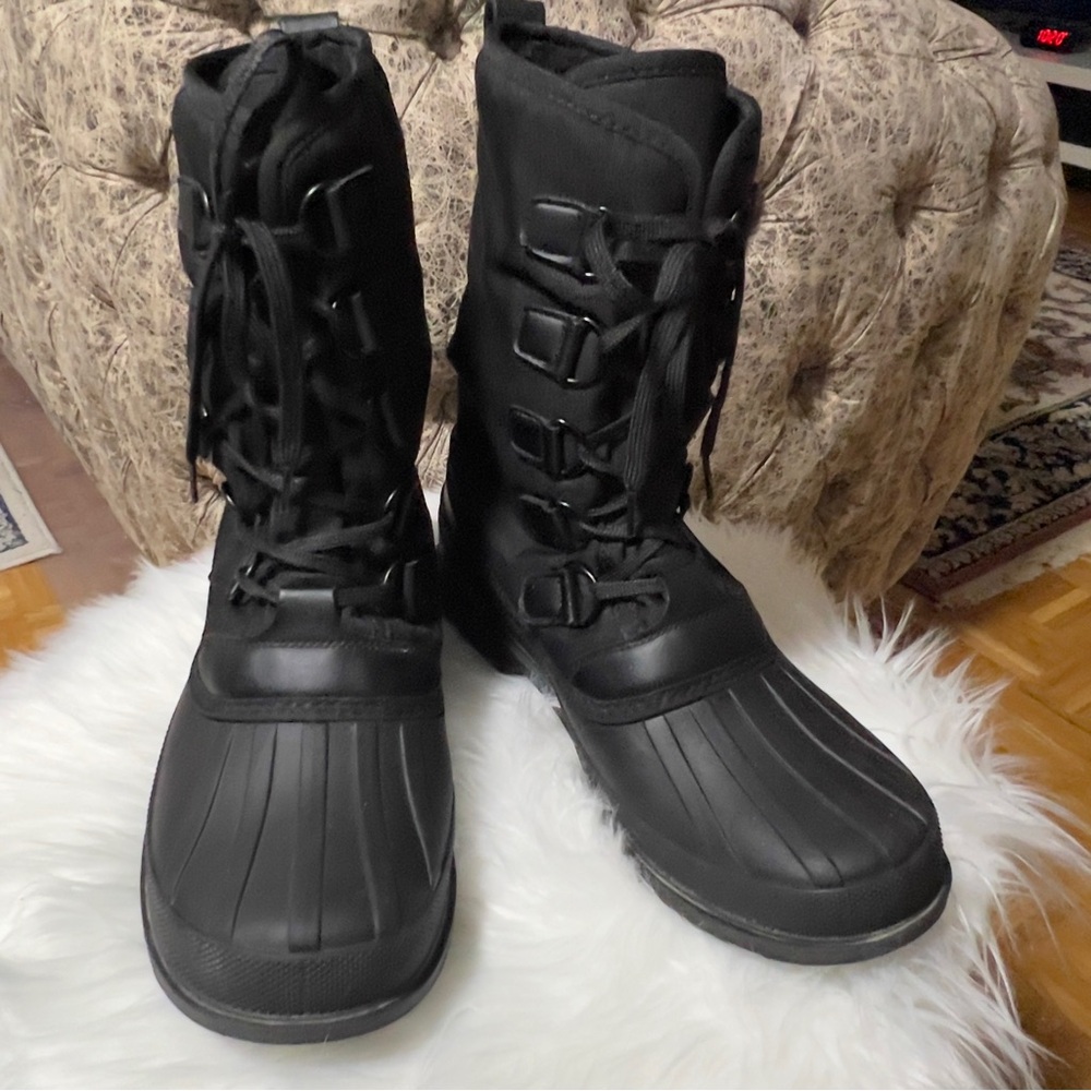 Kamik Black Men's Rain & Snow Boots